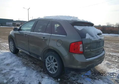 2013 Ford Edge Limited from USA, damaged, VIN 2FMDK4KCXDBB66696